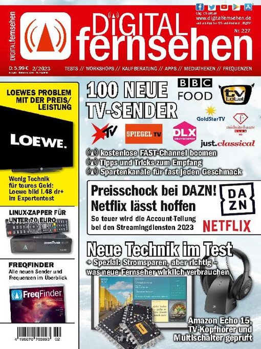 Title details for Digital Fernsehen by Auerbach Verlag and Infodienste GmbH - Available